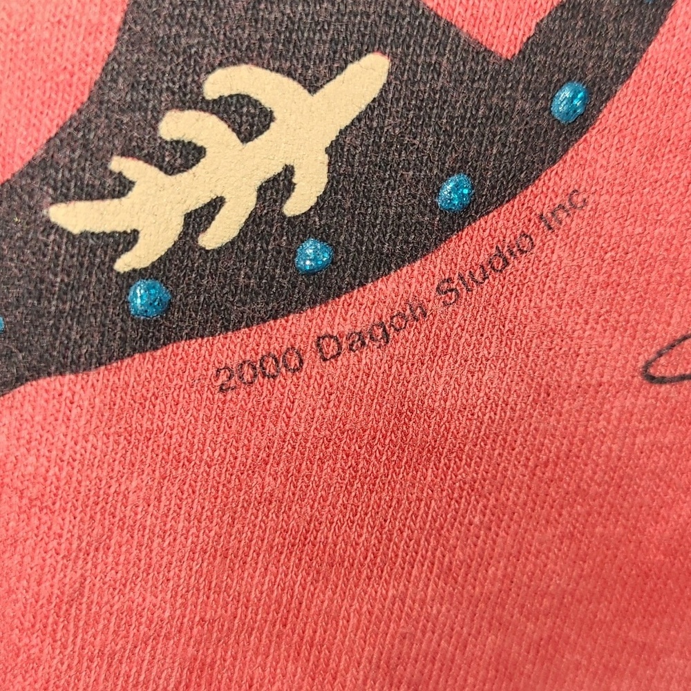 Moondancer- 2000 Dagoli Studio Inc. - Red Shirt - Native Art SIZE XL - Picture 6 of 12
